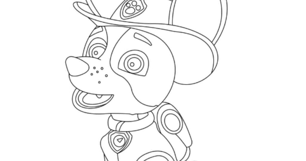 How to draw paw patrol